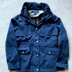 Packable rain parka